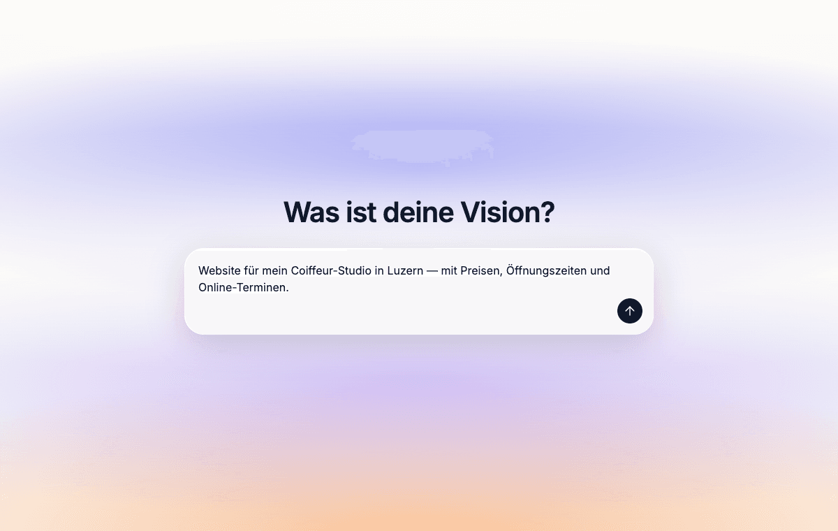 Beschreiben im blitzweb Ablauf